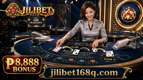 Prepared cards aligned before a JILIBET live casino reveal