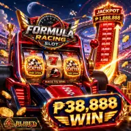 JILIBET slot category icon with ruby and gold gaming styling