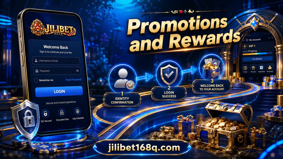 JILIBET ruby-and-gold promotion artwork leading to the current terms page